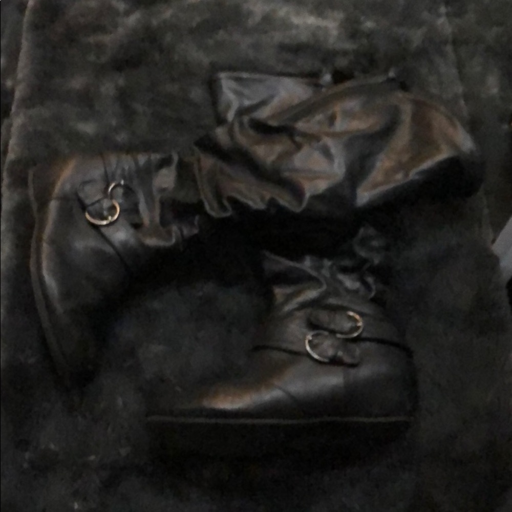 Knee high boots